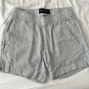 Abercrombie & Fitch Men’s Linen-Blend Pull-On Shorts (xs)